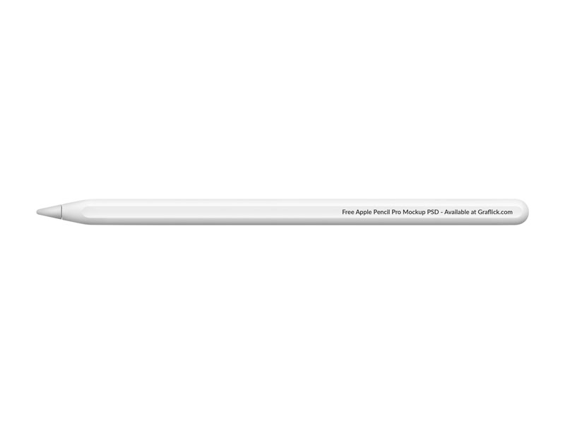 Free Apple Pencil Pro Mockup PSD