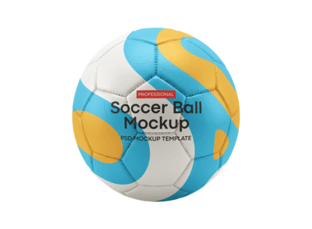 soccer ball mockup