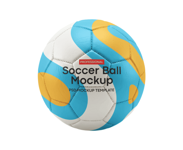 soccer ball mockup